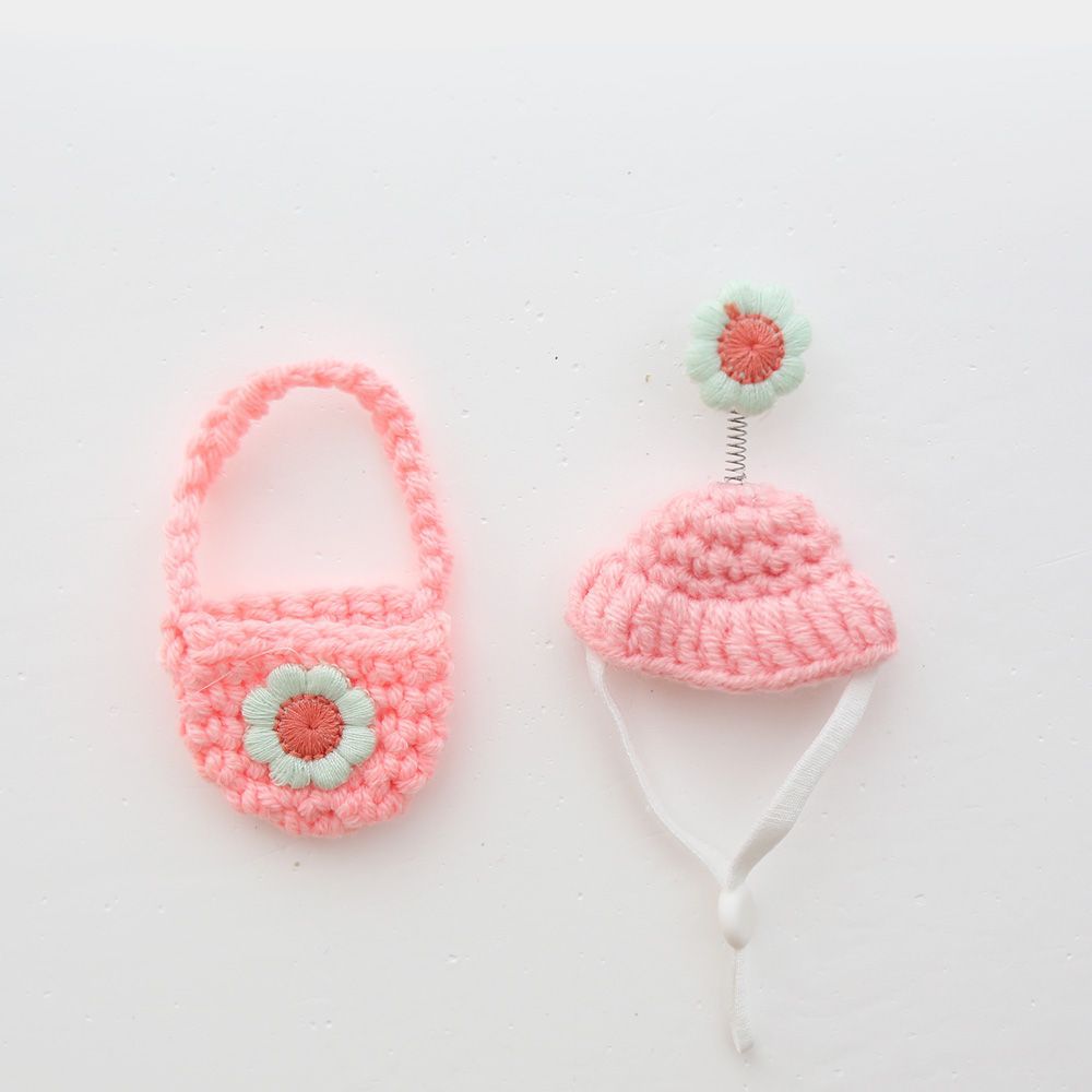 Wholesale Hat Hamster Clothes Pet Flower Pig suit Doll Accessories